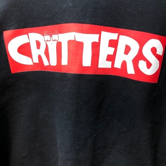 CRITTERS‎ men's hanes sweatshirt - Picture 2 of 6